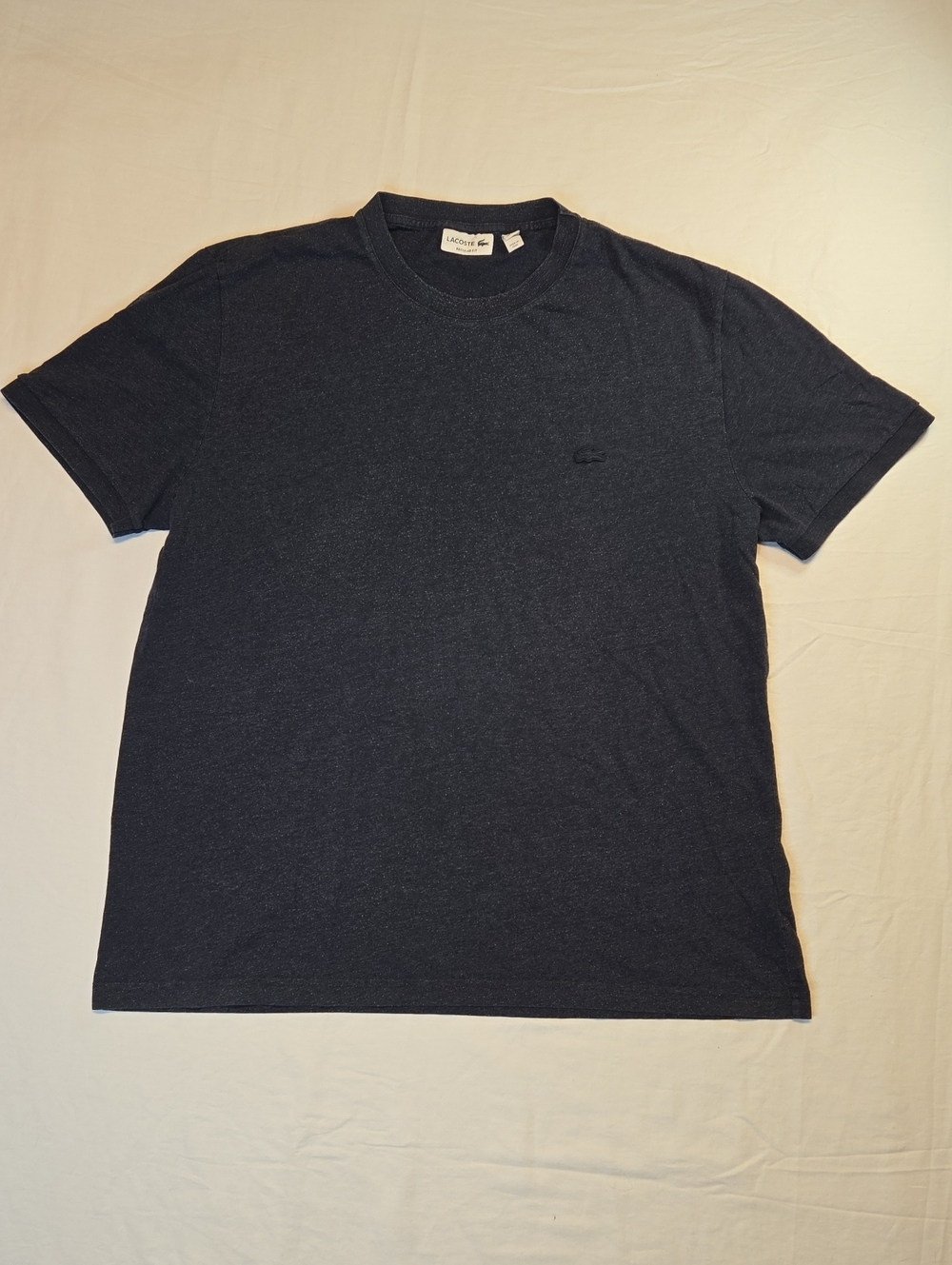 Lacoste Dark Blue Short Sleeve Crew Neck T-Shirt